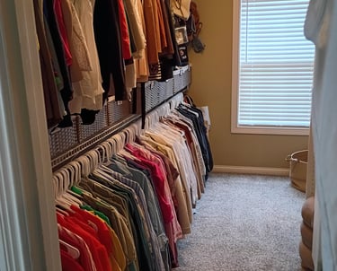 Organized closet by RevampT Spaces Cincinnati  Northern KY