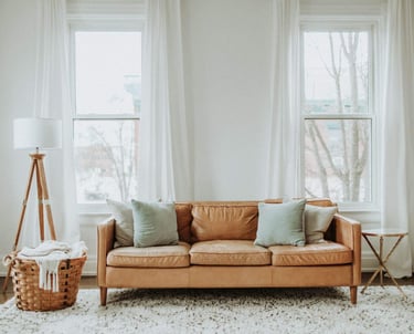 Organized living room-Tina Wilmhoff -RevampT Spaces Organizing Services 