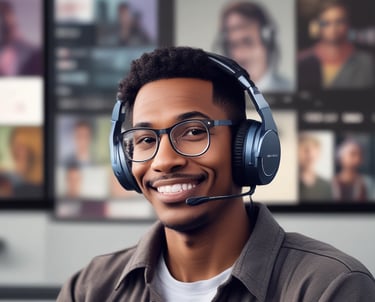 A dynamic frame showing a high-contrast cinematic video timeline with vibrant color grading in progress.