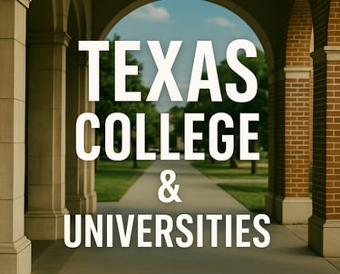 texas college and universities