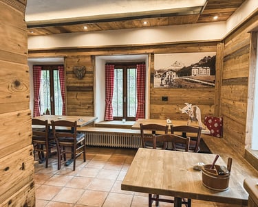 Sitzplatz im Restaurant