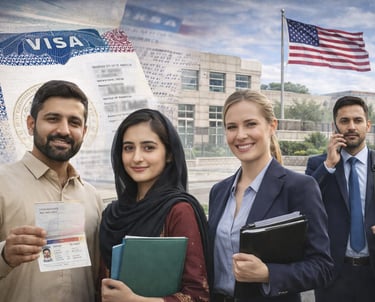 Fast Global Consultants Helping you secure study visas, work permits, and travel visas for various c