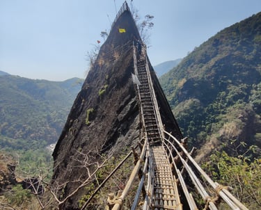 Bamboo Trek Meghalaya