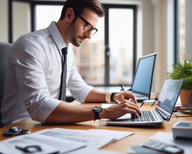 a man riding a skateboard down the side of a ramp