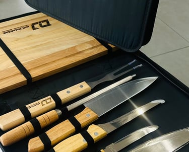 kit churrasco personalizada com logomarca em Piracicaba