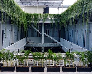 Tempat duduk santai di lantai 2