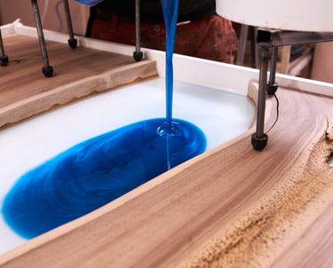 Tabletop epoxy resin for casting