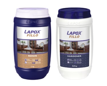 Lapox fillo resin and hardener