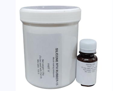 Mold making liquid silicone rubber - 1kg kit