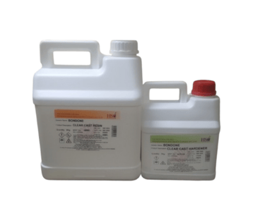Bondone clear cast - casting resin for resin art projects.