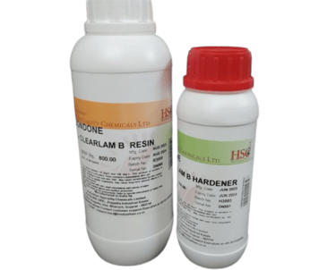 Bondone clearlam B - resin and hardener