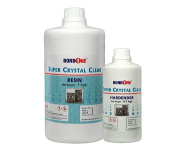 bondone super crystal clear resin and hardener