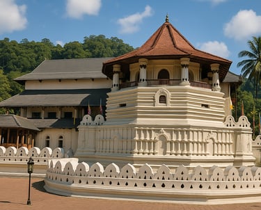 Kandy temple of Sri Lanka