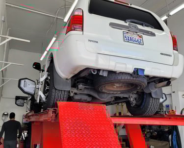 tire alignment process