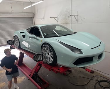 Wheel alignment lowered cars