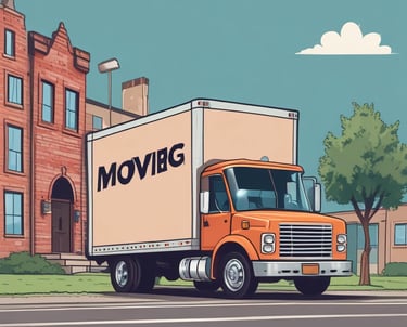 A professional moving team in Florence, SC, packing a truck.