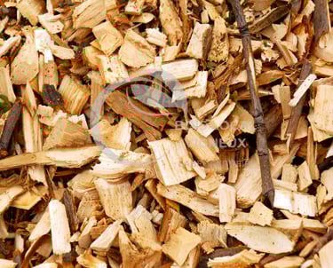 gros copeaux de bois