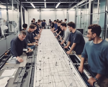 a man riding a skateboard down the side of a ramp