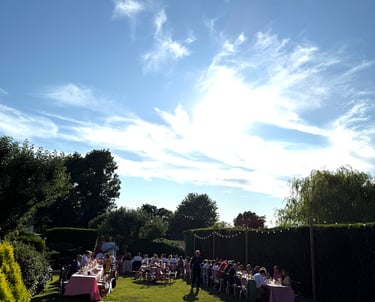 garden wedding in london