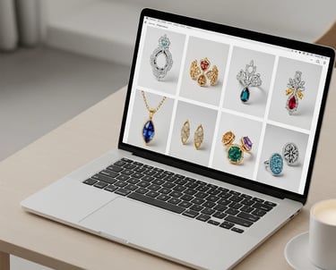 Choosing Between Online and In Store Jewelry Shopping