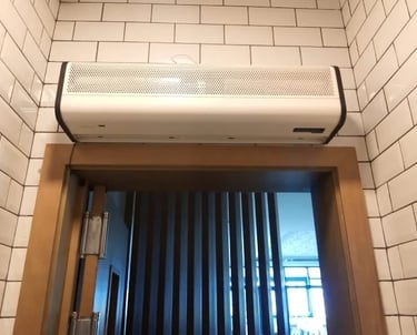 Steel Air Curtain