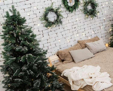 karácsonyi fotózás stúdió család gyerek