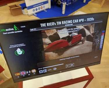 Exposición itinerante de juguetes antiguos