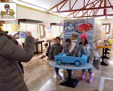 Exposición de juguetes antiguos