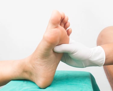 diabetic foot examination