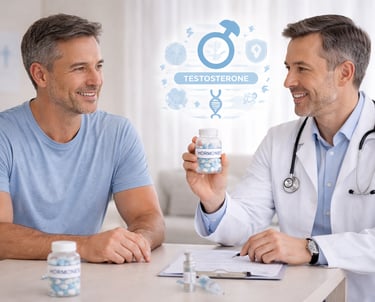 D-supervised hormone consultation at Optimum Wellness