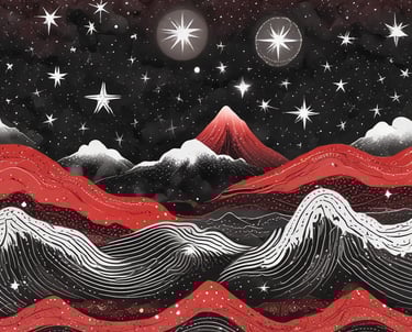 orange and black butterfly on red leaves