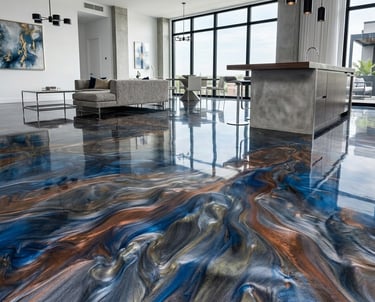 Epoxy flooring- Humble Tx.
