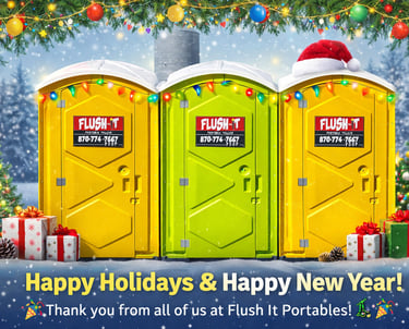 porta potty Hot Springs