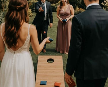 Cornhole žaidimas nuomai Klaipėdoje