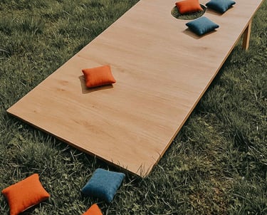 Cornhole žaidimas nuomai Klaipėdoje
