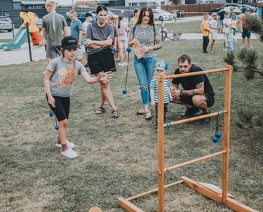 Ladder Ball žaidimas nuomai Klaipėdoje