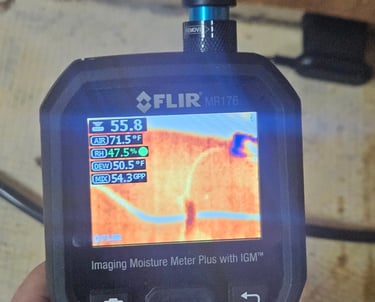 infrared moisture survey
