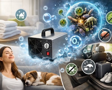 trobagrybio naikinimas ozonu, ozonavimo kaina