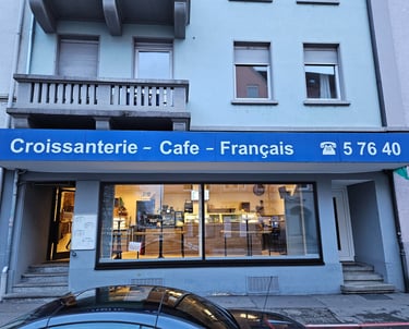 Außenansicht des Café Français in Petershausen, Konstanz