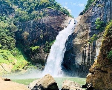 Dunhinda Falls