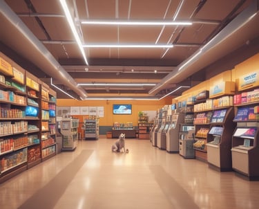 An infographic showcasing various retail segments supported by kridhaverse retail erp.