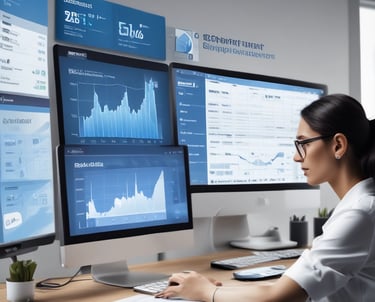 A visual representation of a CRM platform showcasing analytics and customer interactions.