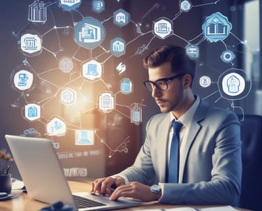 A visual representation of a CRM platform showcasing analytics and customer interactions.