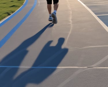 A cracked asphalt road with a prominent vertical fissure running through the center. The pavement surface displays various textures, with the crack showing signs of erosion and wear.