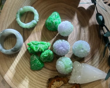 spicy green and flower balls