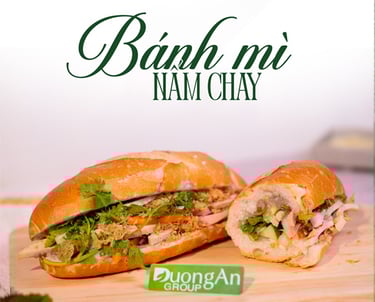 bánh mì nấm chay