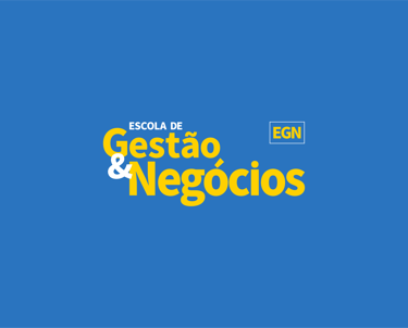 Logo da Escola de Gestão & Negócios | Portfólio de Identidade Visual.