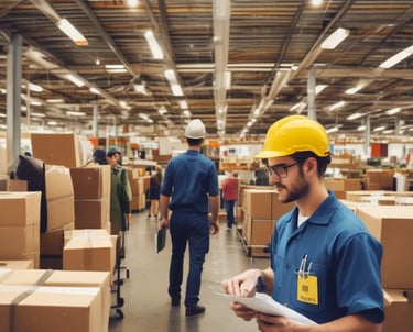 A pole displays a large advertisement for electricians and plumbers with urgent hiring needs in Italian. Below this is a colorful sticker for 'Moon Omens' featuring a stylized eye logo, alongside social media icons and web address.