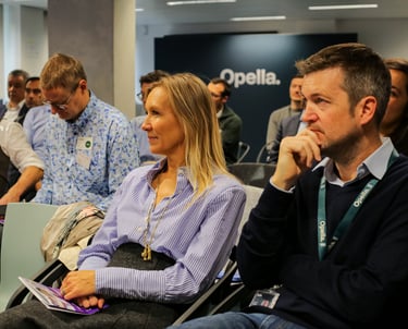 “Professional event photographer capturing audience moments