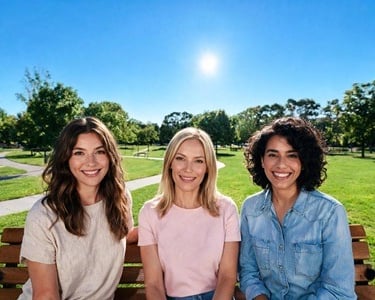 Mujeres-en-parque